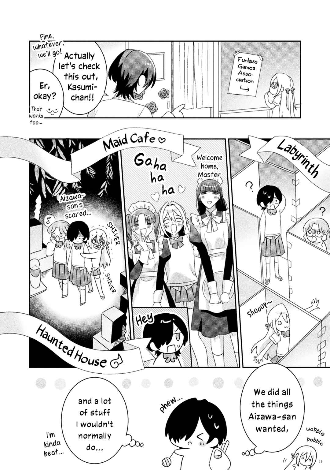 Page 12 Chapter 15 Mietemasu yo! Aizawa-san