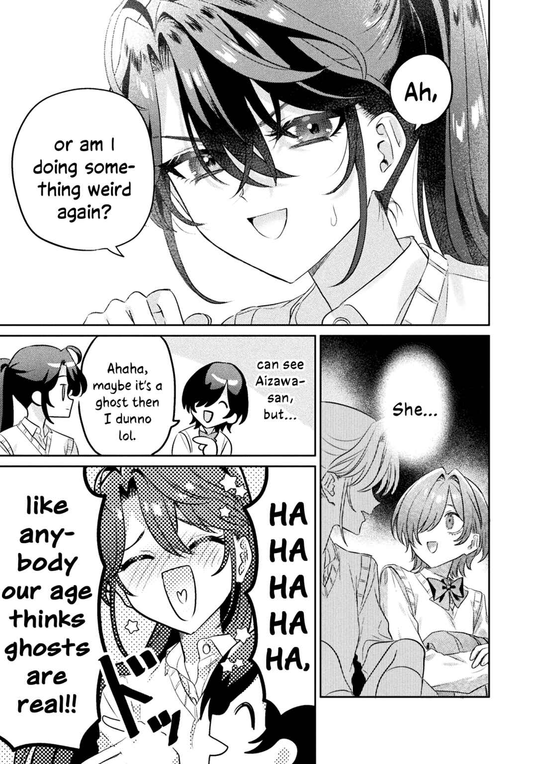 Page 23 Chapter 10 Mietemasu yo! Aizawa-san