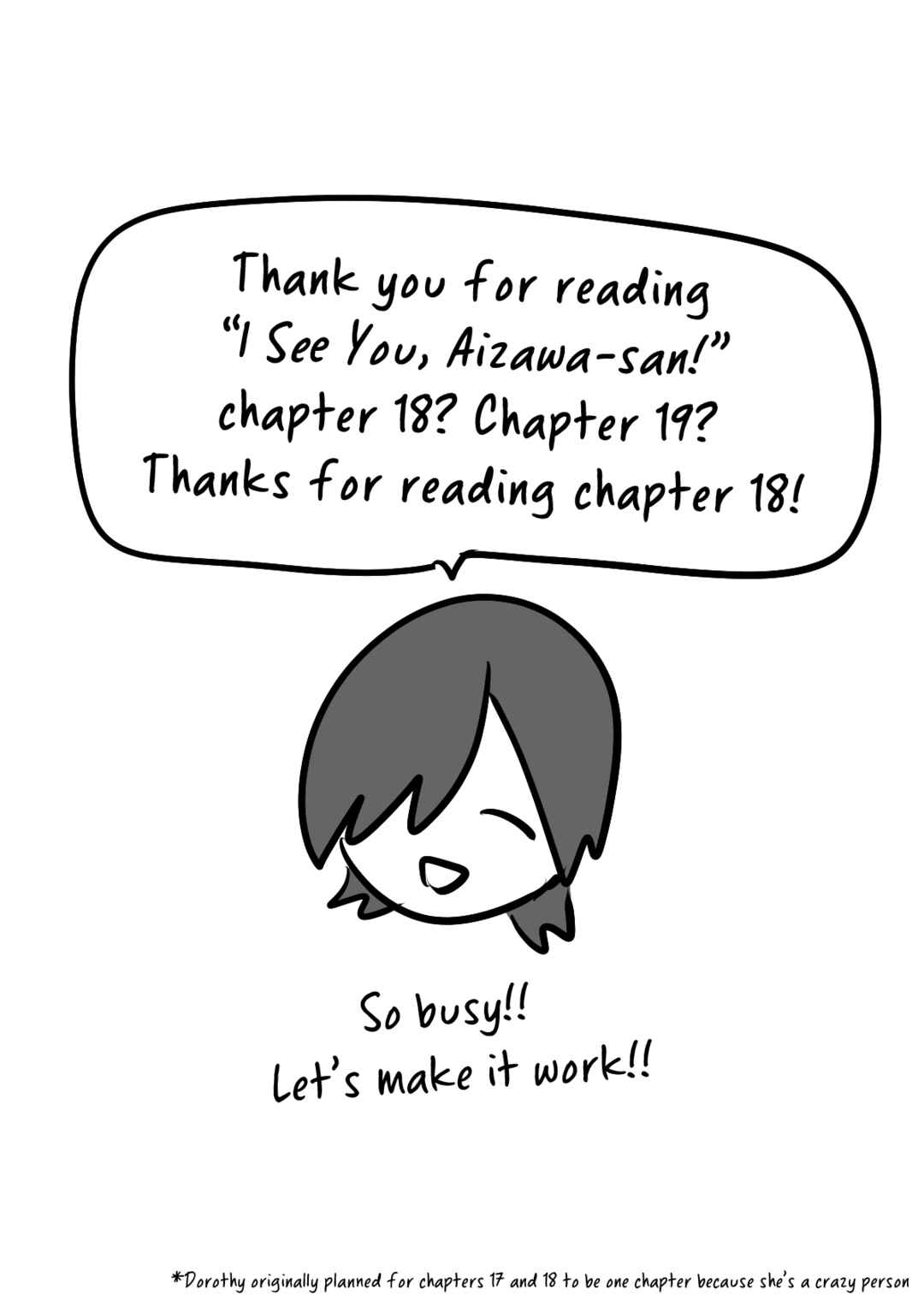 Page 30 Chapter 18 Mietemasu yo! Aizawa-san