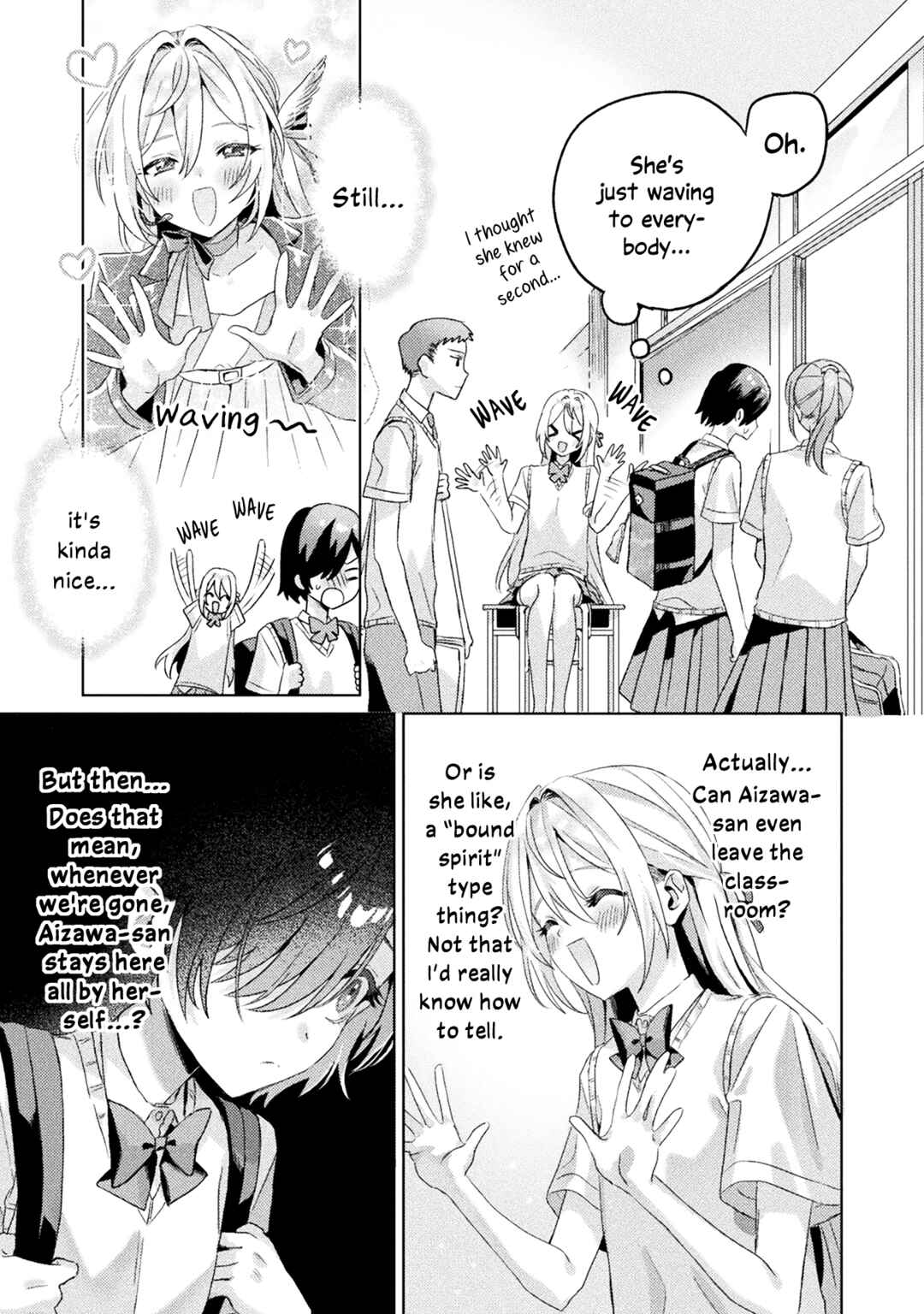 Page 23 Chapter 3 Mietemasu yo! Aizawa-san