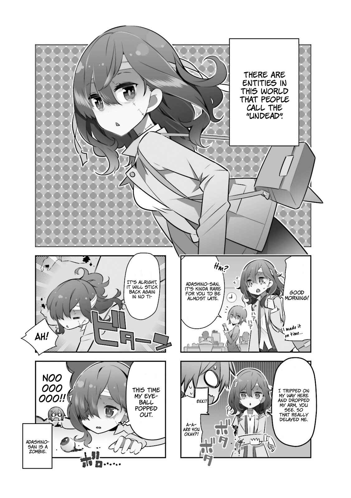 Page 2 Chapter 2 Adashino-san wa Sude ni Shinderu.