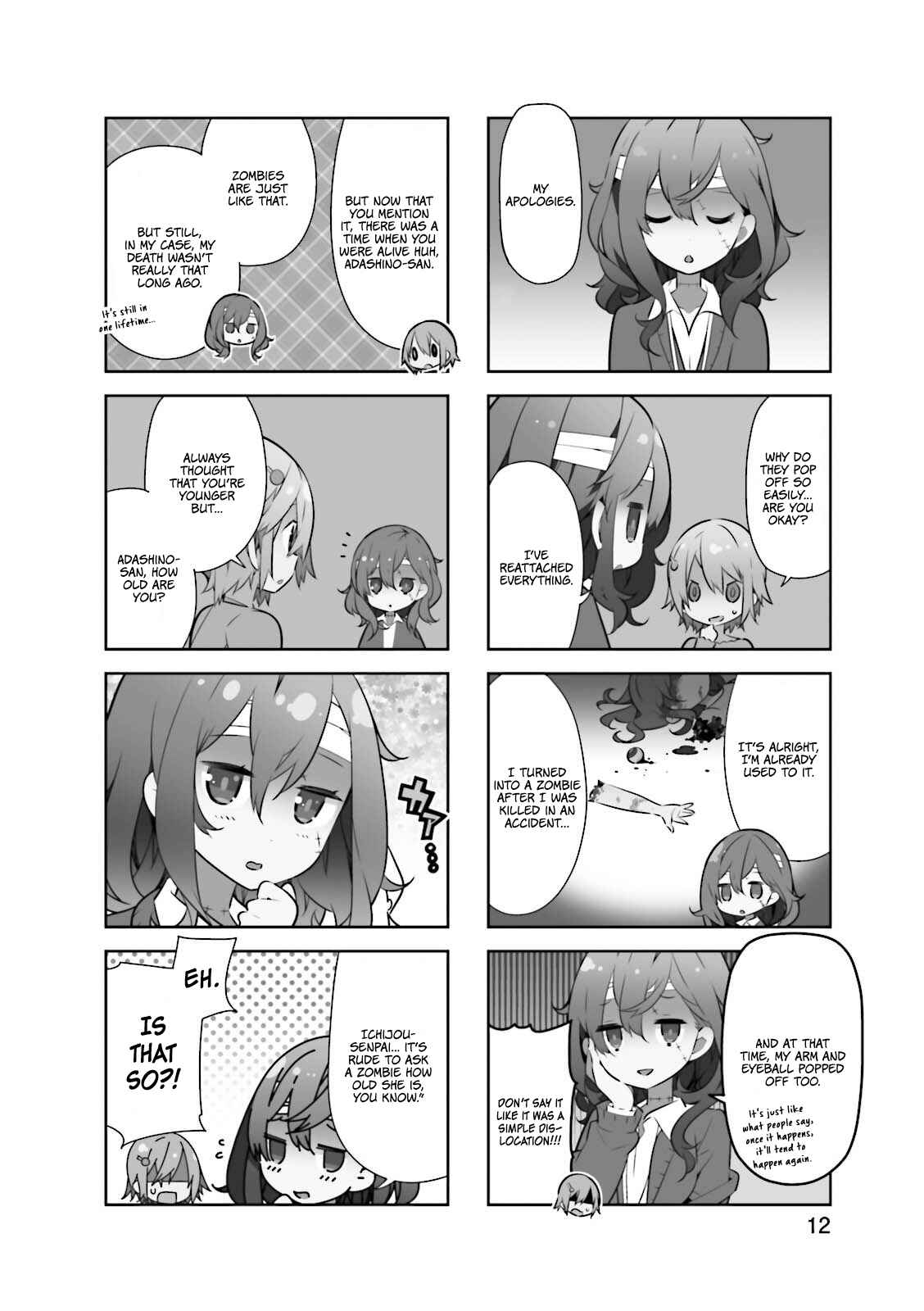Page 3 Chapter 2 Adashino-san wa Sude ni Shinderu.