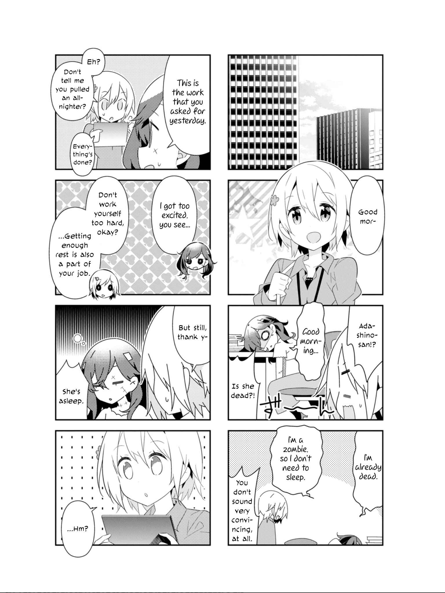 Page 4 Chapter 24 Adashino-san wa Sude ni Shinderu.