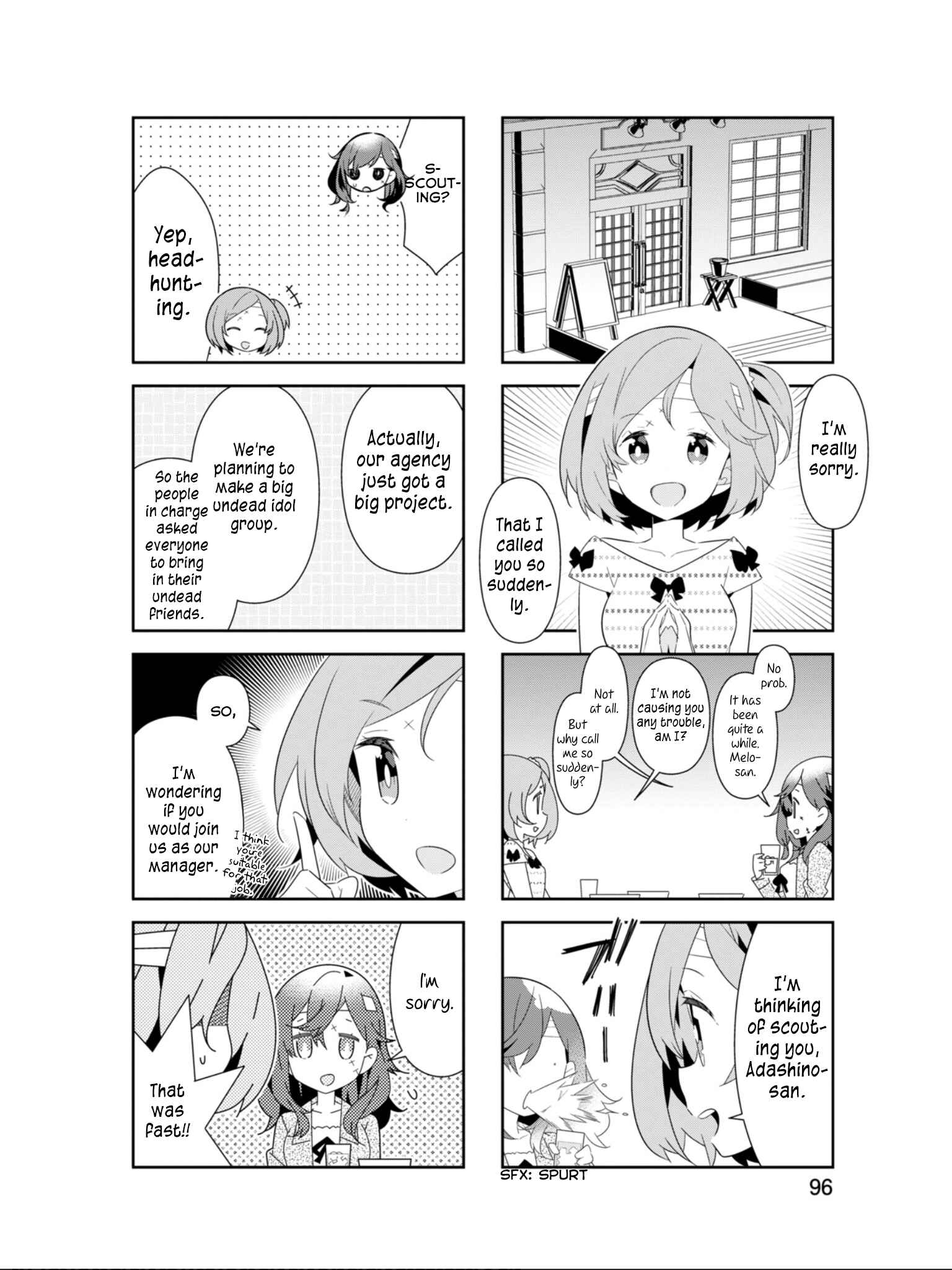 Page 7 Chapter 24 Adashino-san wa Sude ni Shinderu.