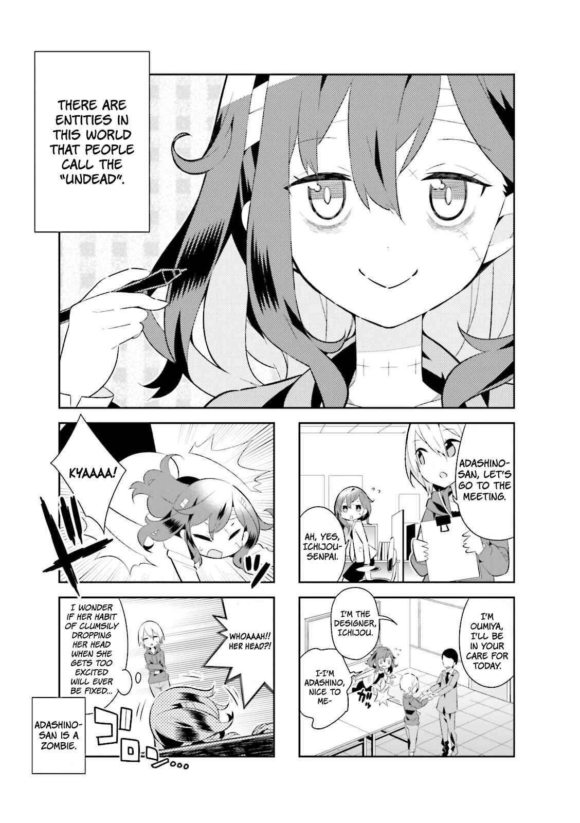 Page 2 Chapter 4 Adashino-san wa Sude ni Shinderu.