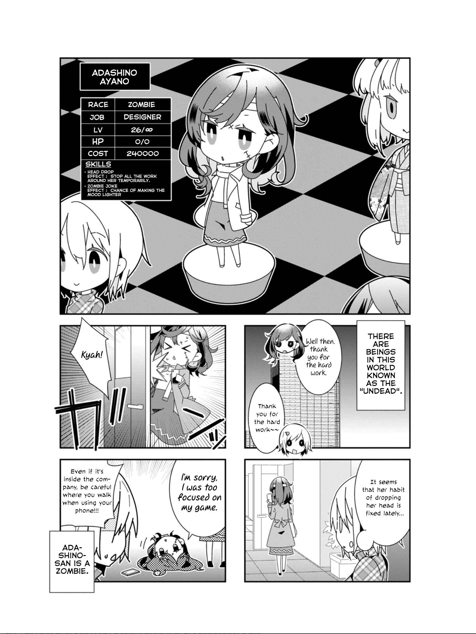 Page 3 Chapter 13 Adashino-san wa Sude ni Shinderu.
