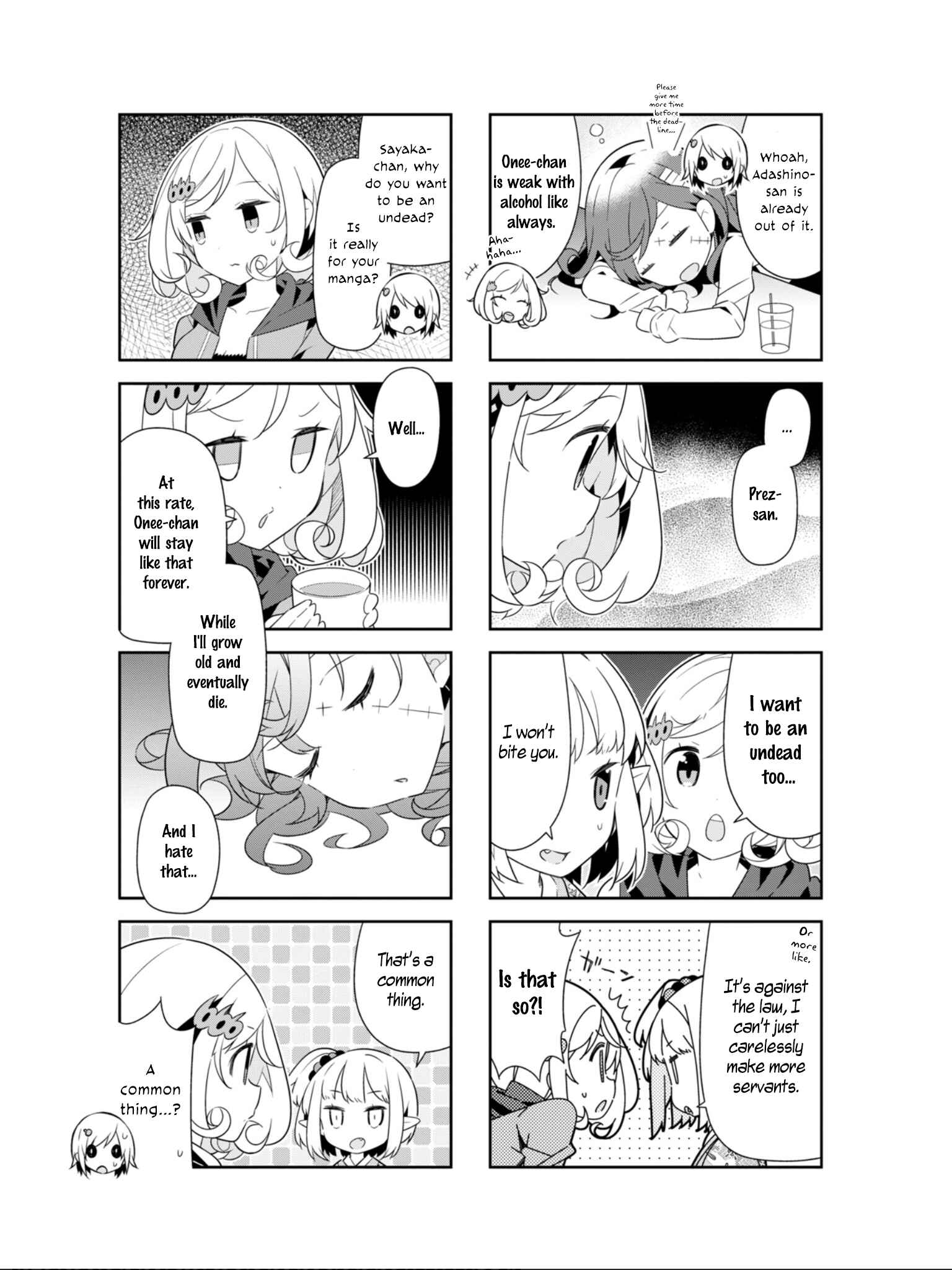 Page 8 Chapter 16 Adashino-san wa Sude ni Shinderu.