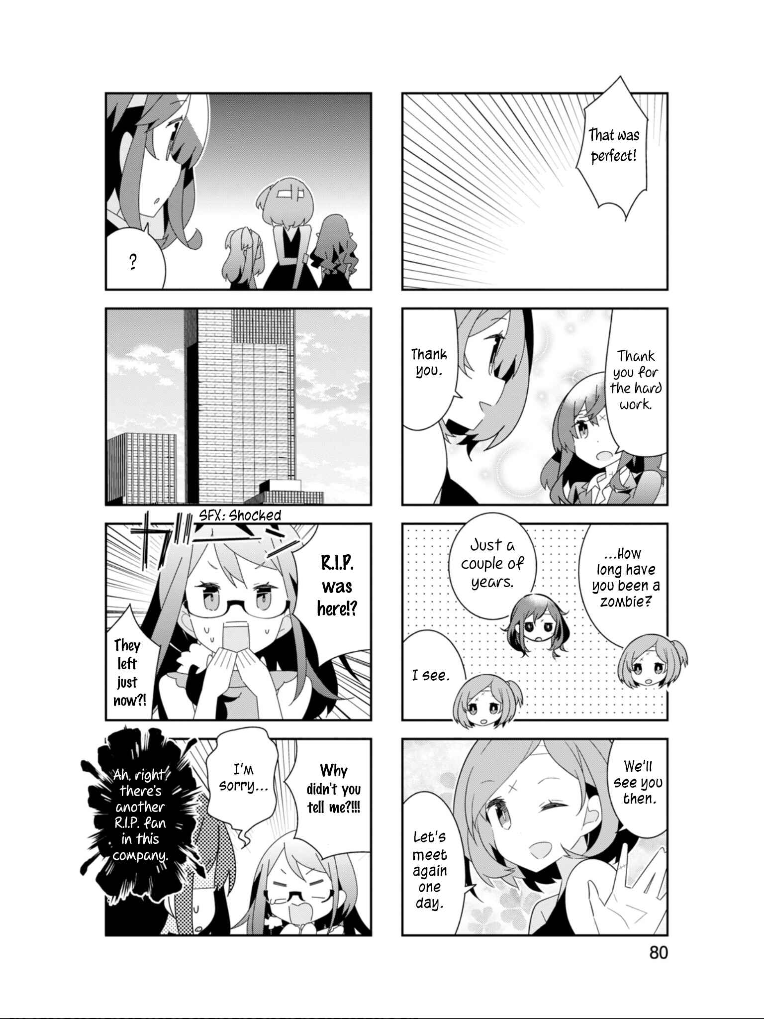 Page 9 Chapter 22 Adashino-san wa Sude ni Shinderu.
