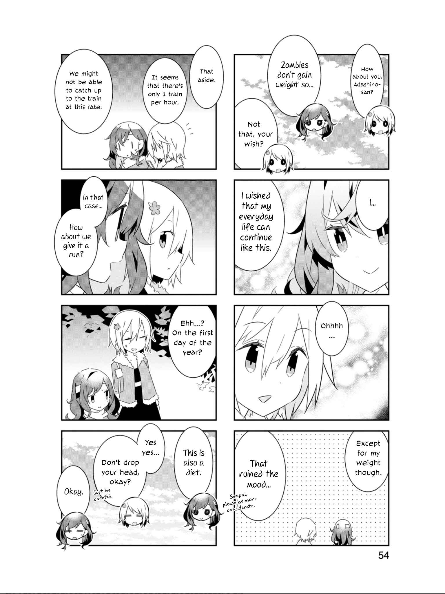 Page 9 Chapter 19 Adashino-san wa Sude ni Shinderu.