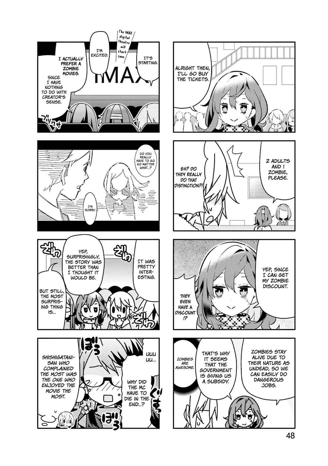 Page 7 Chapter 6 Adashino-san wa Sude ni Shinderu.