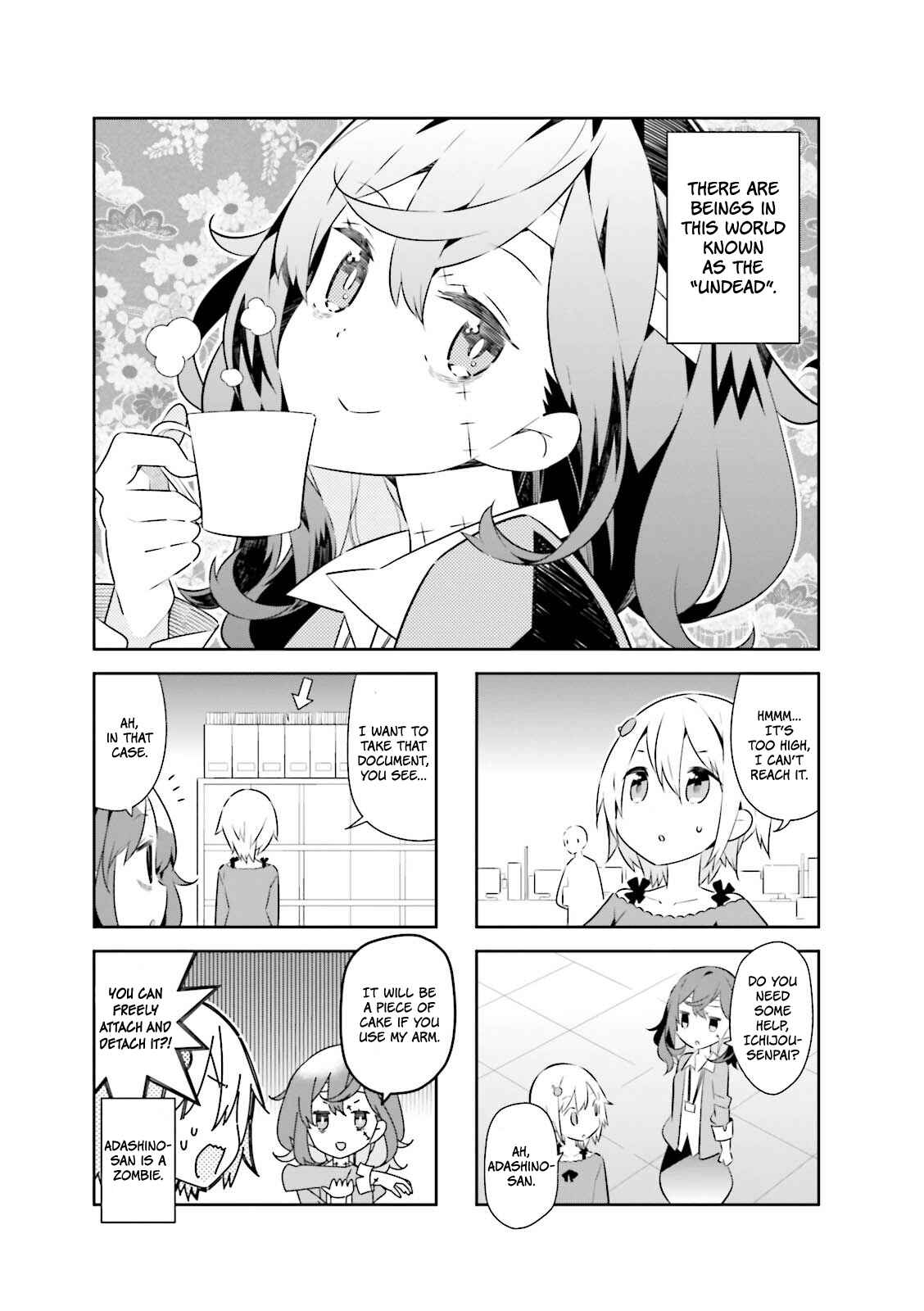 Page 2 Chapter 8 Adashino-san wa Sude ni Shinderu.