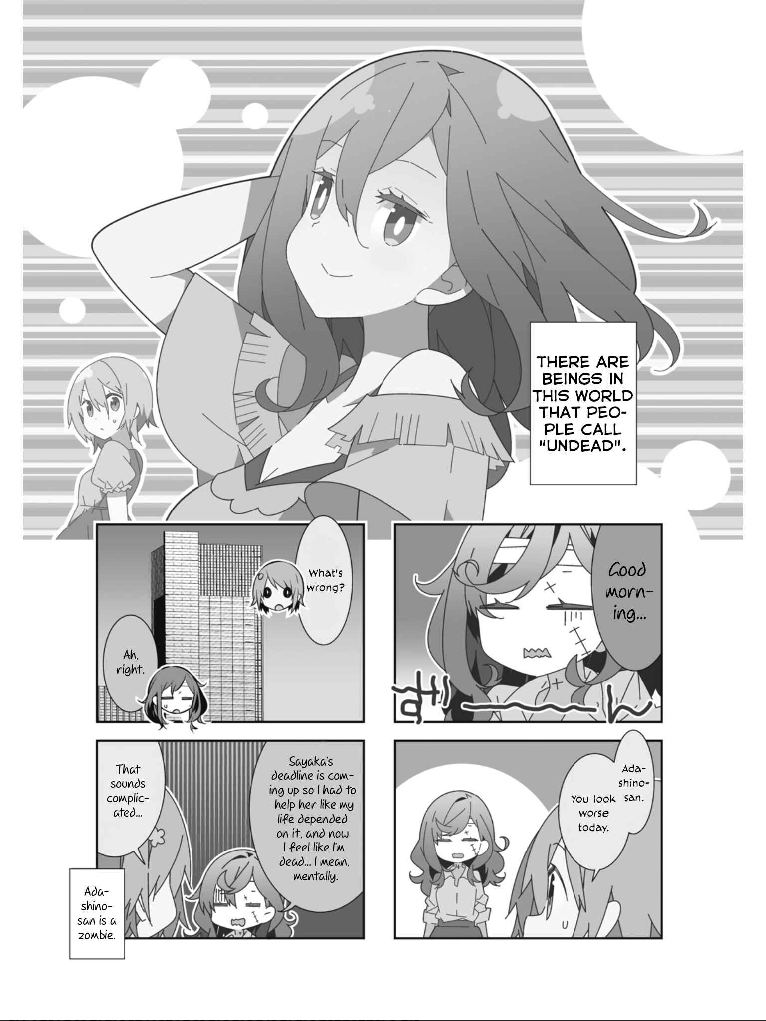 Page 2 Chapter 21 Adashino-san wa Sude ni Shinderu.