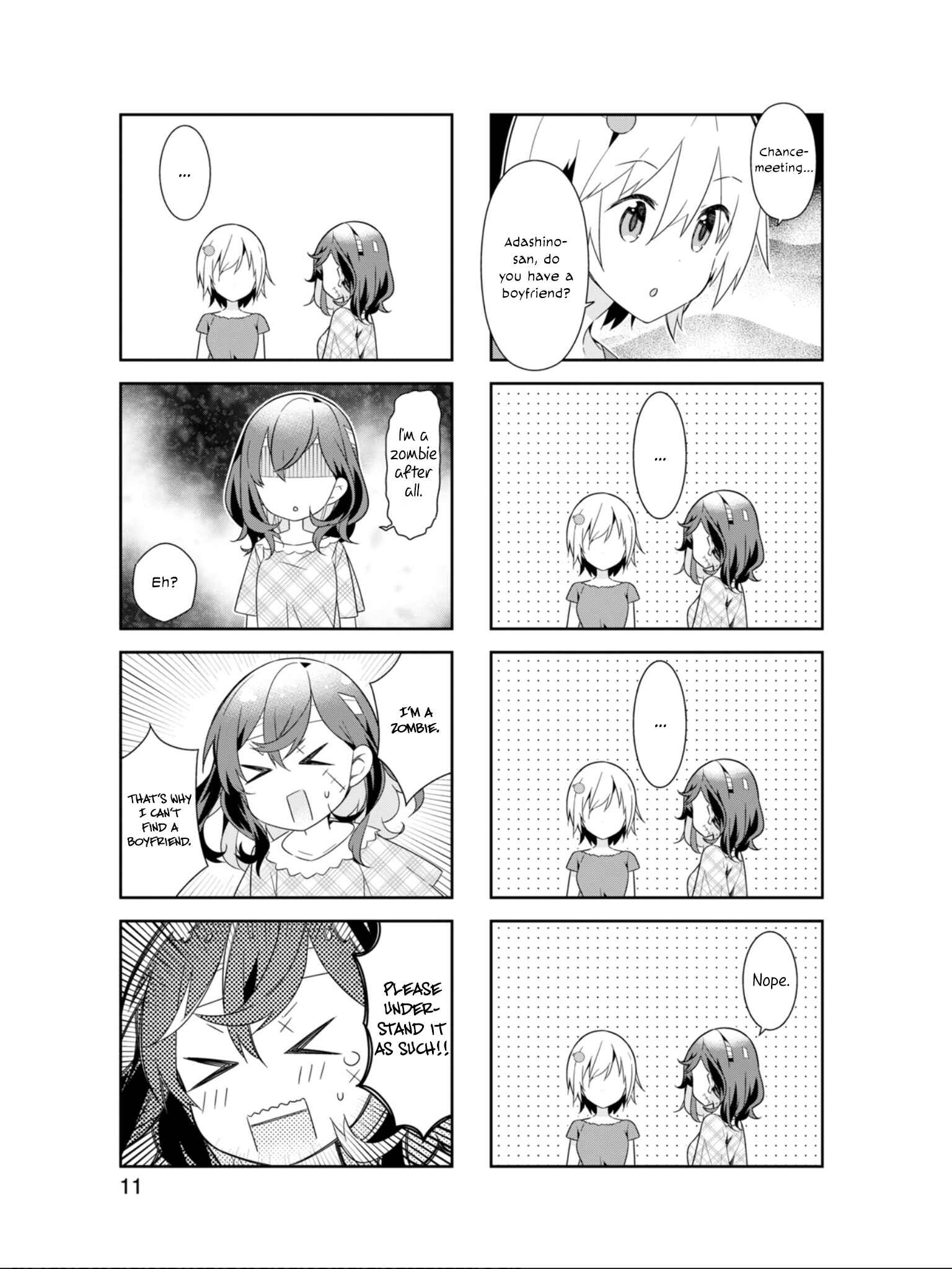 Page 4 Chapter 14 Adashino-san wa Sude ni Shinderu.
