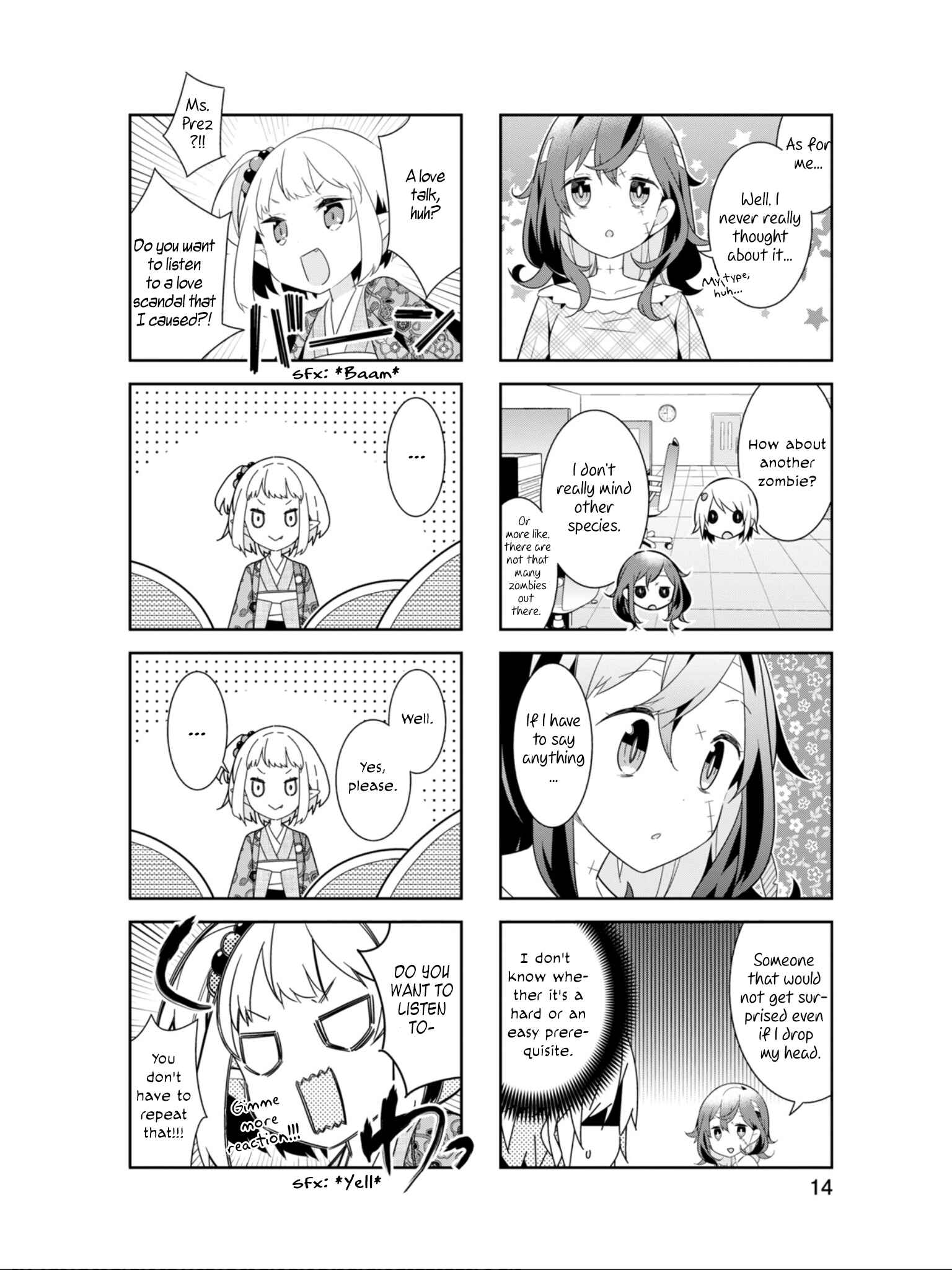 Page 7 Chapter 14 Adashino-san wa Sude ni Shinderu.