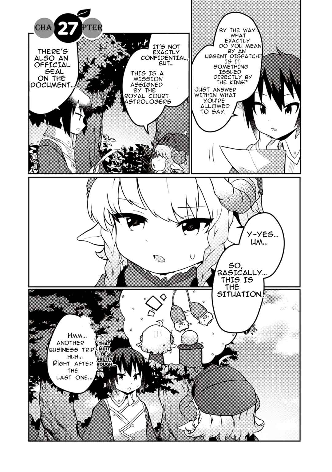Page 1 Chapter 27 Shokubutsu Mahou Chito de Nonbiri Ryoshu Seikatsu Hajimemasu Zense no Chishiki o Kushi Shite Nogyo Shitara, Gyakuten Jinsei Hajimatta Kudan