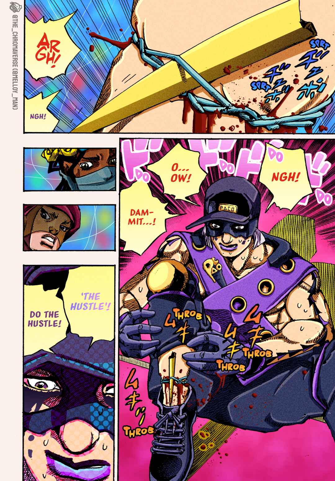 Page 15 Chapter 4 JoJos Bizarre Adventure Part 9 - The JOJOLands (Fan-Colored)