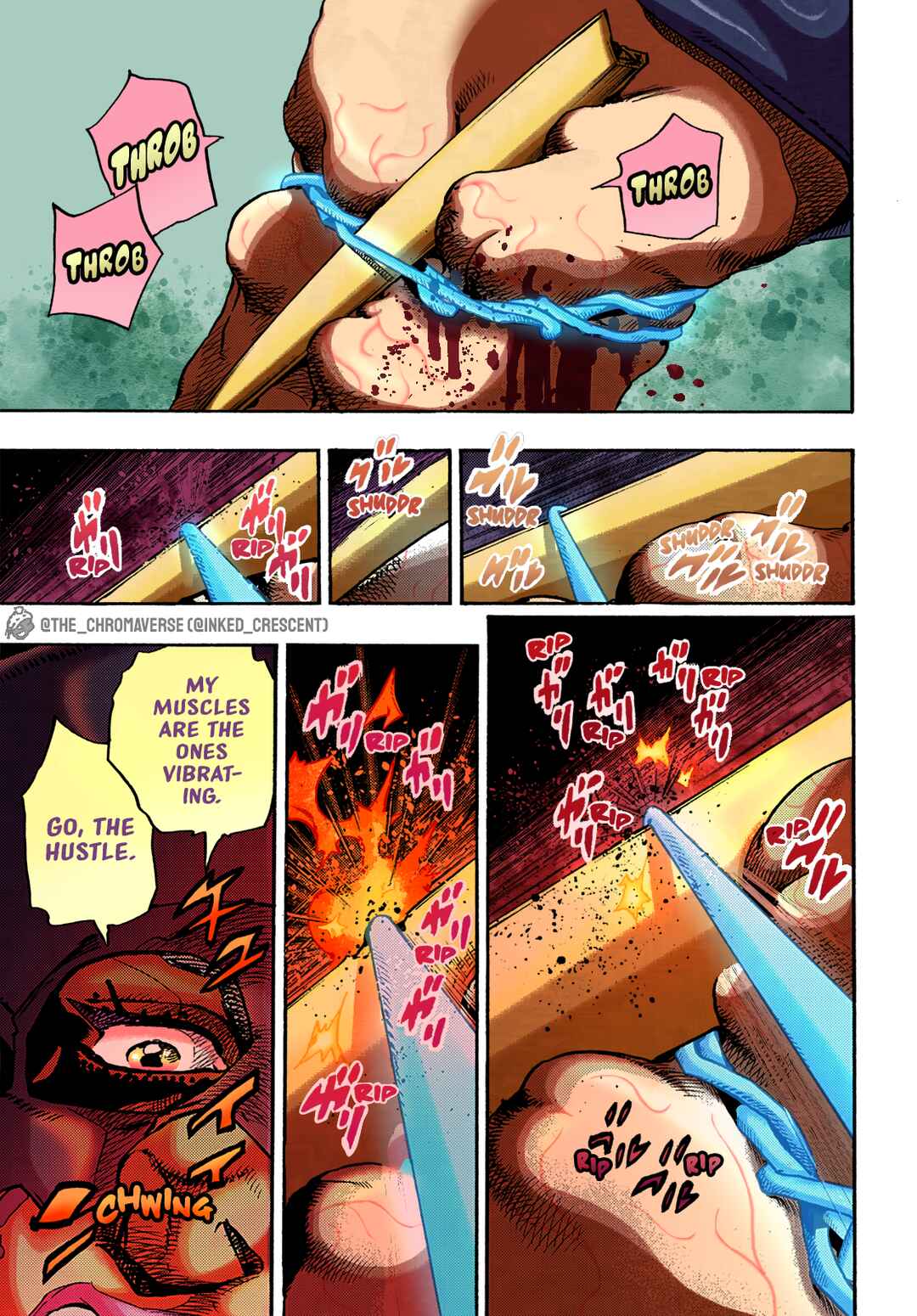Page 16 Chapter 4 JoJos Bizarre Adventure Part 9 - The JOJOLands (Fan-Colored)