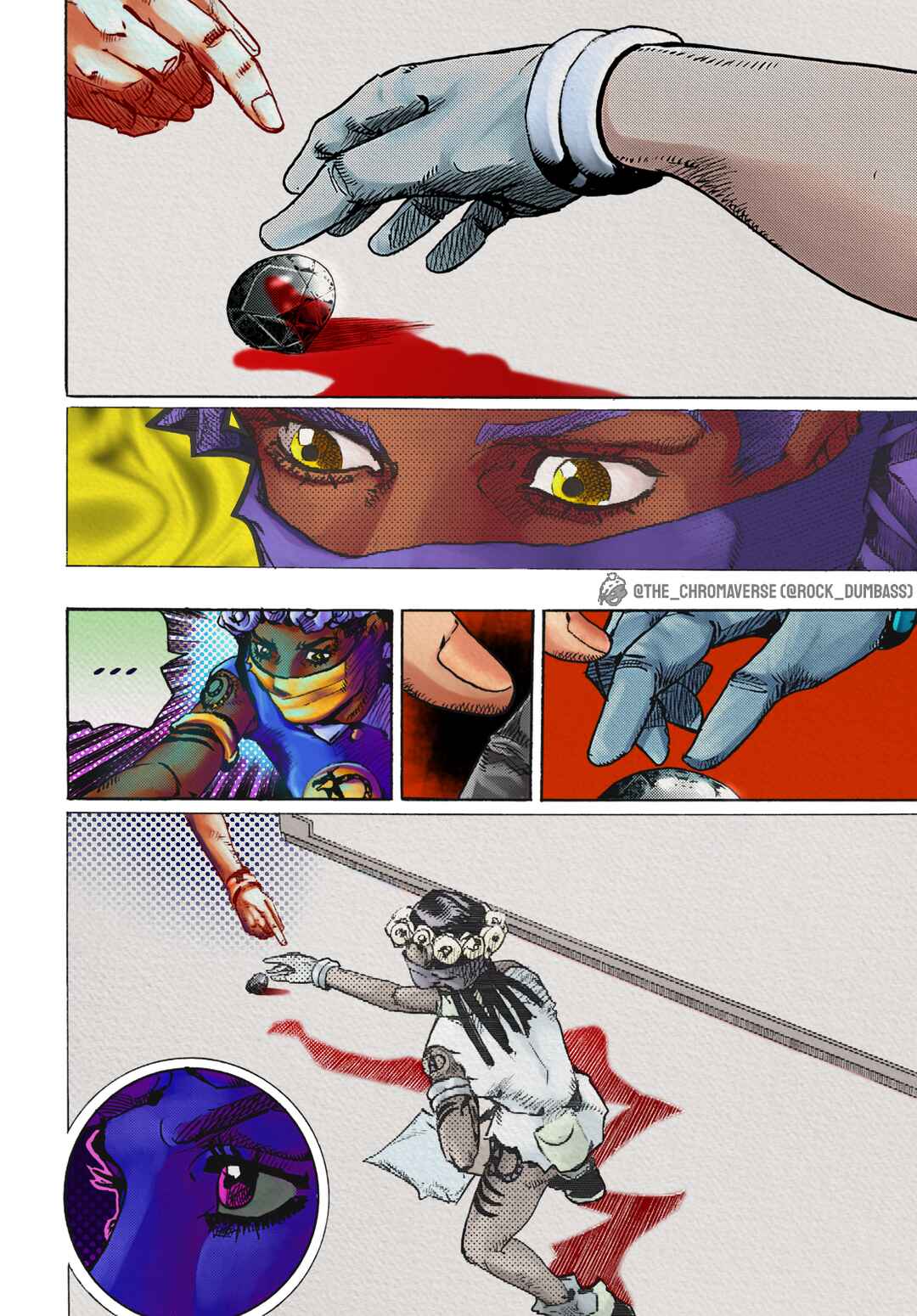 Page 21 Chapter 4 JoJos Bizarre Adventure Part 9 - The JOJOLands (Fan-Colored)