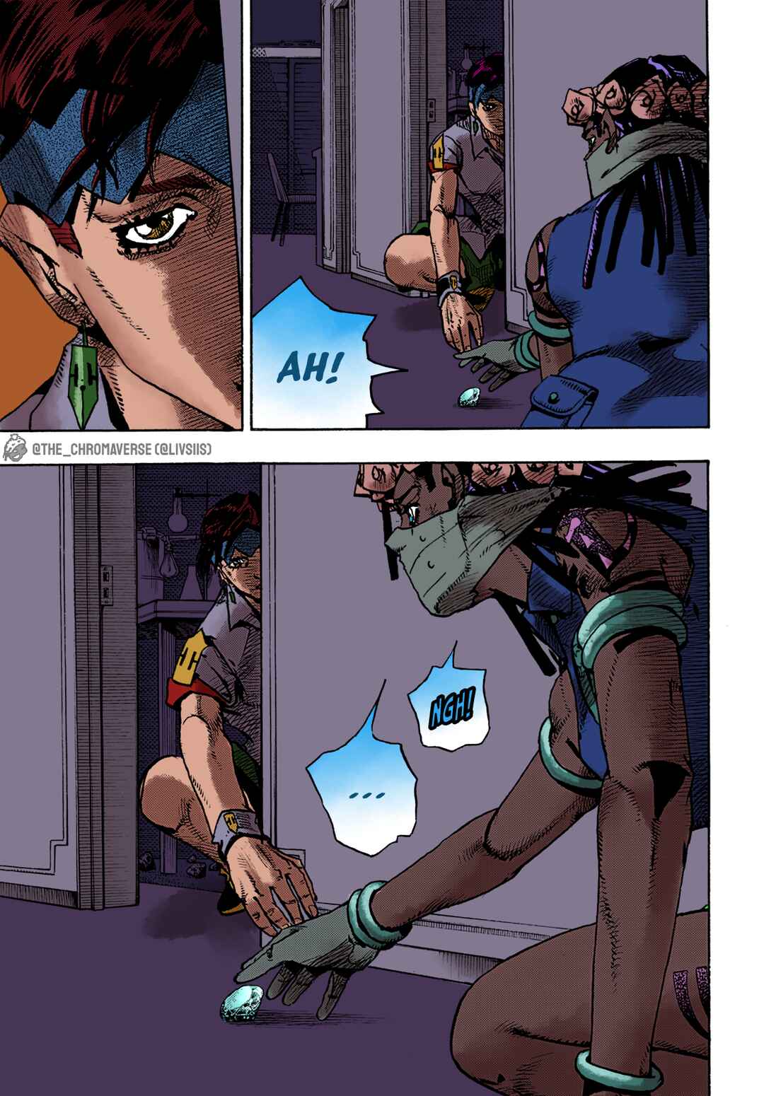 Page 22 Chapter 4 JoJos Bizarre Adventure Part 9 - The JOJOLands (Fan-Colored)