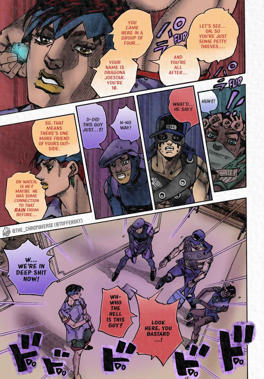Page 26 Chapter 4 JoJos Bizarre Adventure Part 9 - The JOJOLands (Fan-Colored)