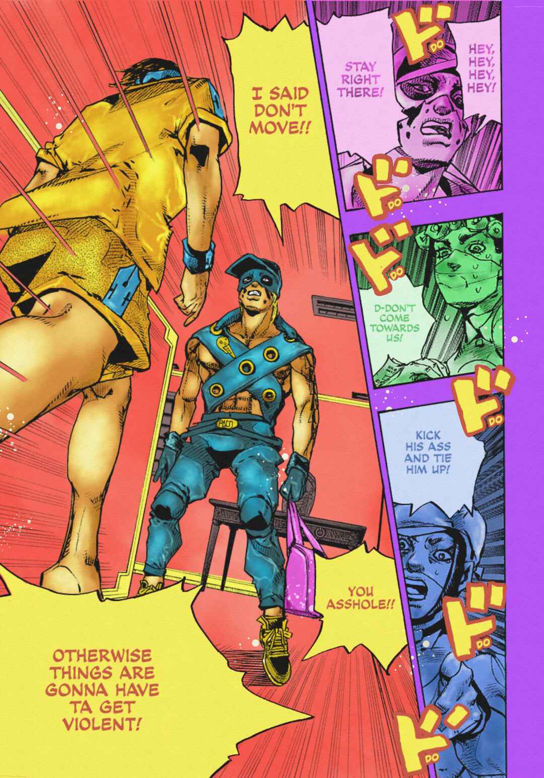 Page 45 Chapter 4 JoJos Bizarre Adventure Part 9 - The JOJOLands (Fan-Colored)