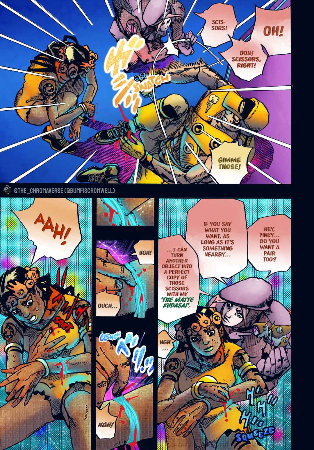Page 5 Chapter 4 JoJos Bizarre Adventure Part 9 - The JOJOLands (Fan-Colored)