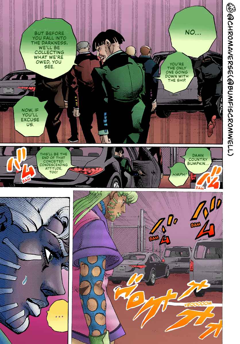 Page 13 Chapter 17 JoJos Bizarre Adventure Part 9 - The JOJOLands (Fan-Colored)