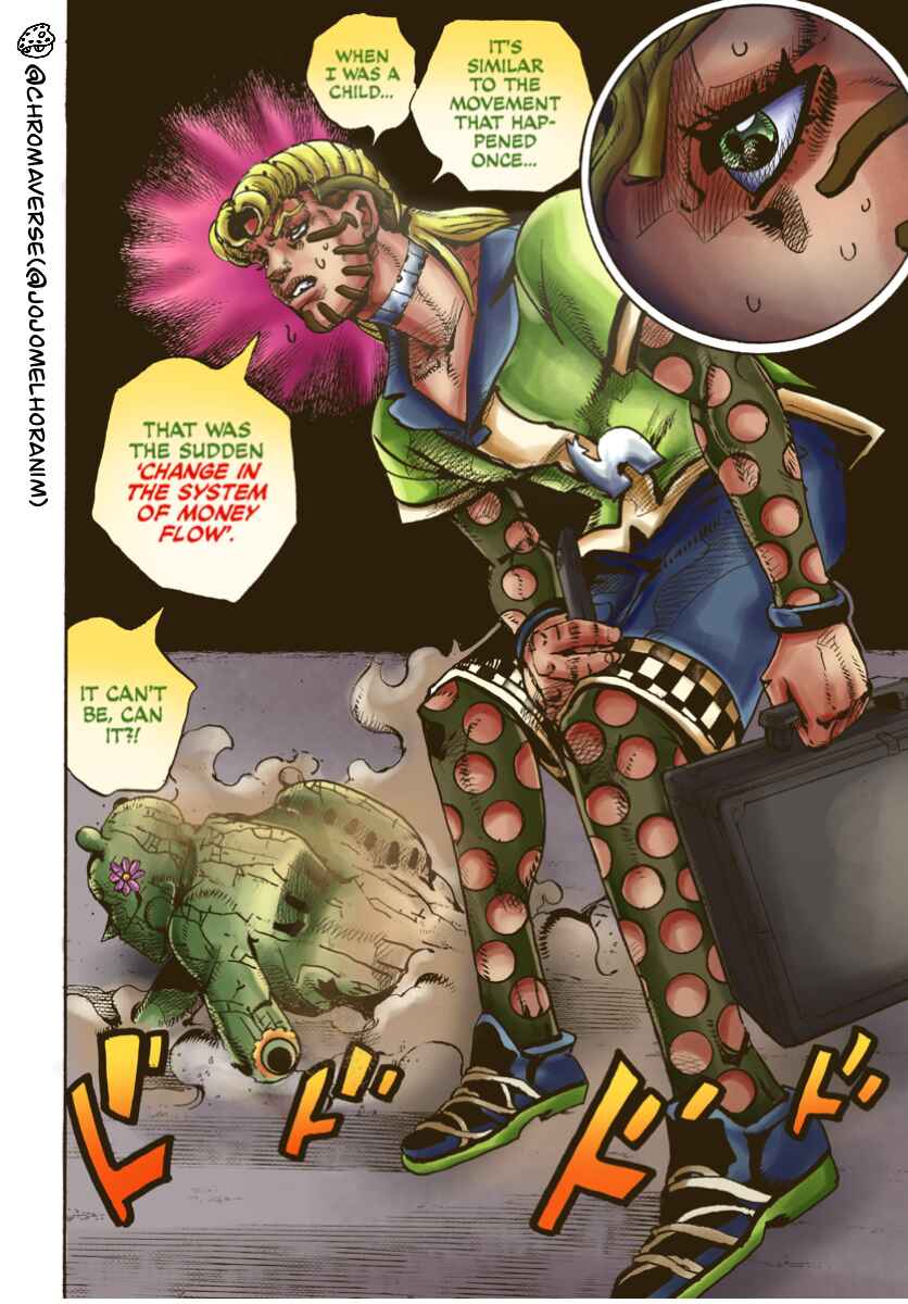 Page 16 Chapter 17 JoJos Bizarre Adventure Part 9 - The JOJOLands (Fan-Colored)
