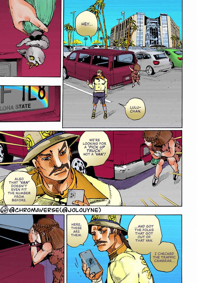 Page 17 Chapter 17 JoJos Bizarre Adventure Part 9 - The JOJOLands (Fan-Colored)