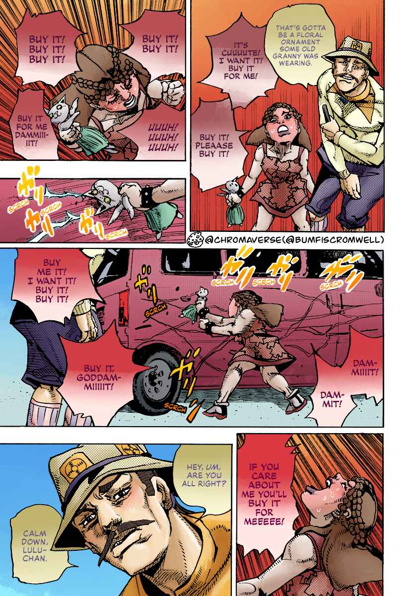 Page 21 Chapter 17 JoJos Bizarre Adventure Part 9 - The JOJOLands (Fan-Colored)