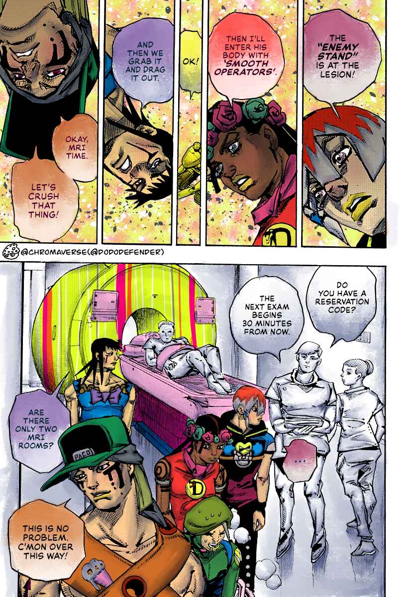 Page 25 Chapter 17 JoJos Bizarre Adventure Part 9 - The JOJOLands (Fan-Colored)