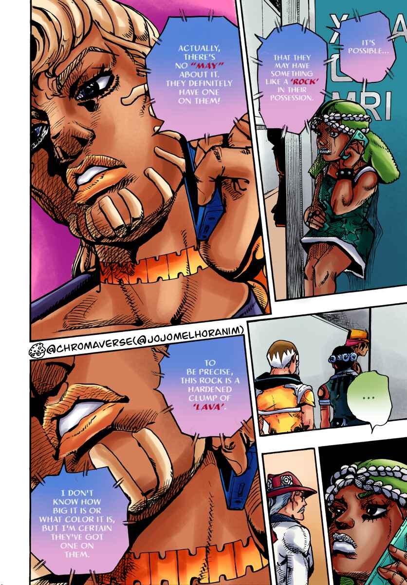 Page 34 Chapter 17 JoJos Bizarre Adventure Part 9 - The JOJOLands (Fan-Colored)