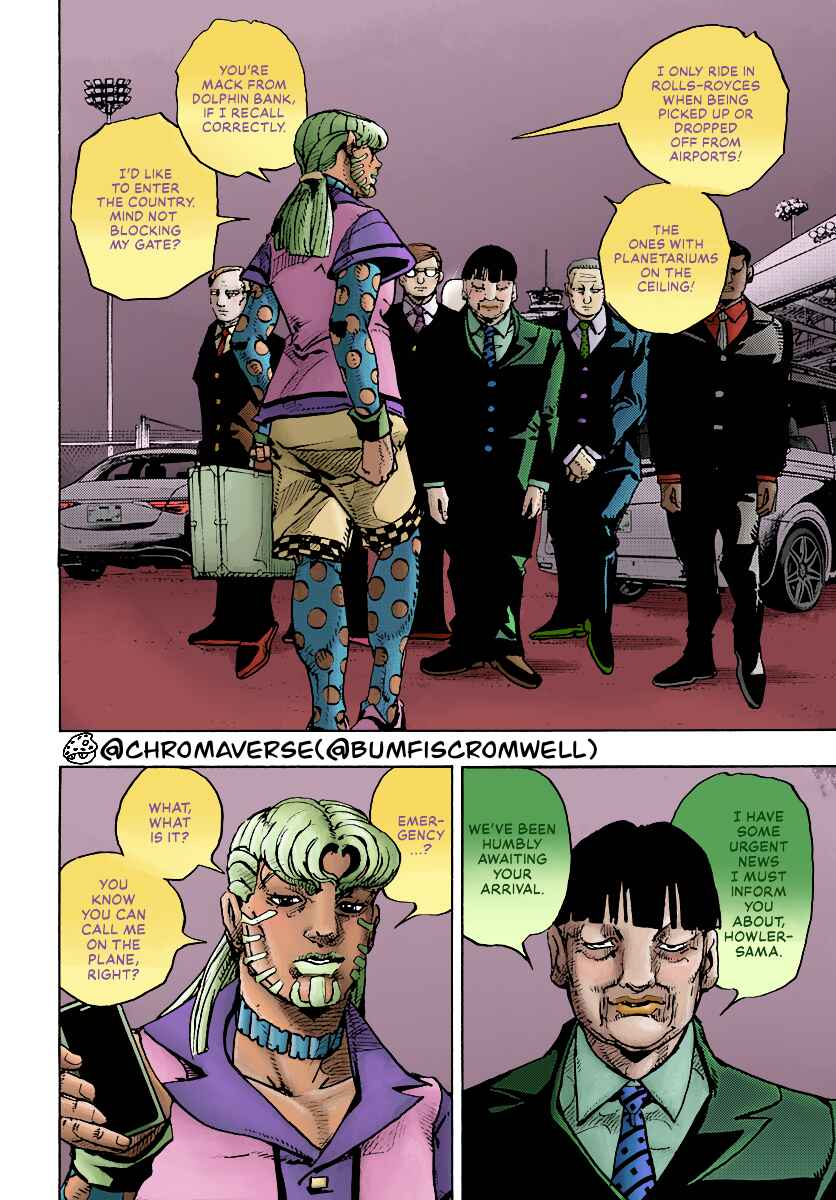 Page 8 Chapter 17 JoJos Bizarre Adventure Part 9 - The JOJOLands (Fan-Colored)