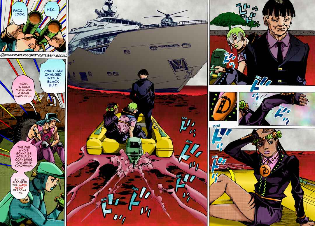Page 14 Chapter 22 JoJos Bizarre Adventure Part 9 - The JOJOLands (Fan-Colored)
