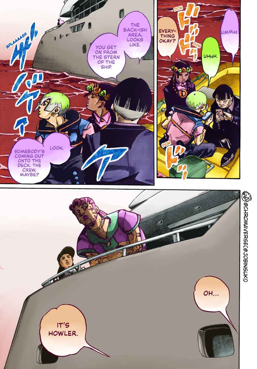 Page 16 Chapter 22 JoJos Bizarre Adventure Part 9 - The JOJOLands (Fan-Colored)