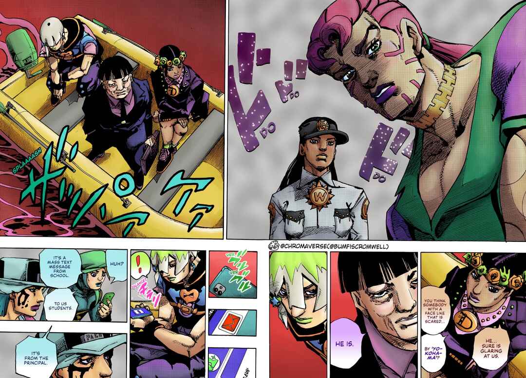 Page 17 Chapter 22 JoJos Bizarre Adventure Part 9 - The JOJOLands (Fan-Colored)