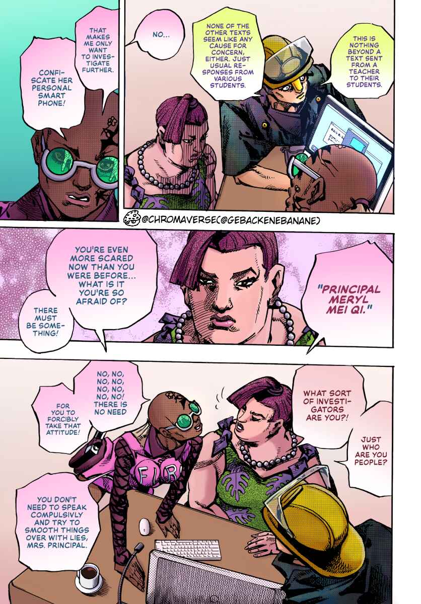 Page 31 Chapter 22 JoJos Bizarre Adventure Part 9 - The JOJOLands (Fan-Colored)