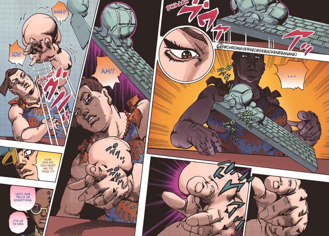 Page 34 Chapter 22 JoJos Bizarre Adventure Part 9 - The JOJOLands (Fan-Colored)