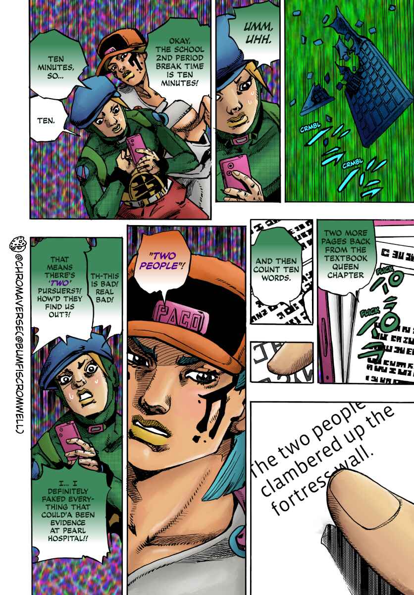 Page 36 Chapter 22 JoJos Bizarre Adventure Part 9 - The JOJOLands (Fan-Colored)