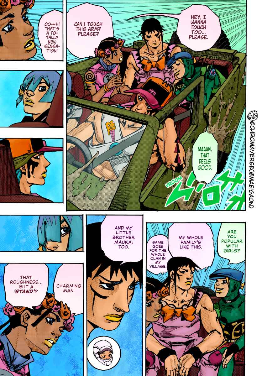 Page 5 Chapter 22 JoJos Bizarre Adventure Part 9 - The JOJOLands (Fan-Colored)