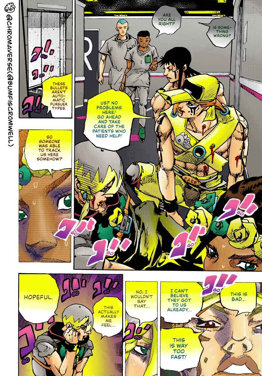 Page 14 Chapter 18 JoJos Bizarre Adventure Part 9 - The JOJOLands (Fan-Colored)