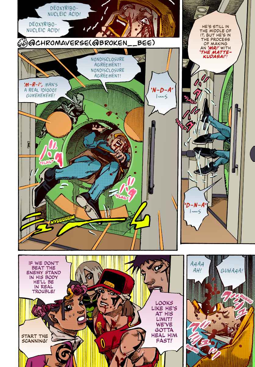 Page 16 Chapter 18 JoJos Bizarre Adventure Part 9 - The JOJOLands (Fan-Colored)