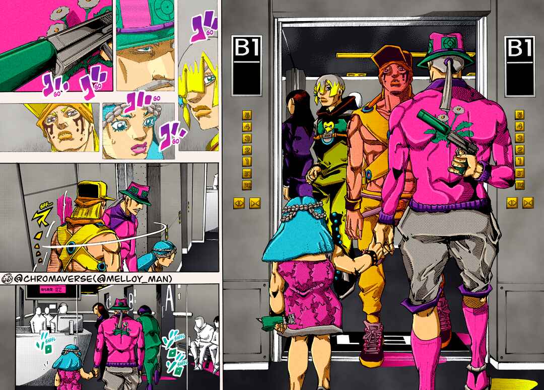 Page 26 Chapter 18 JoJos Bizarre Adventure Part 9 - The JOJOLands (Fan-Colored)