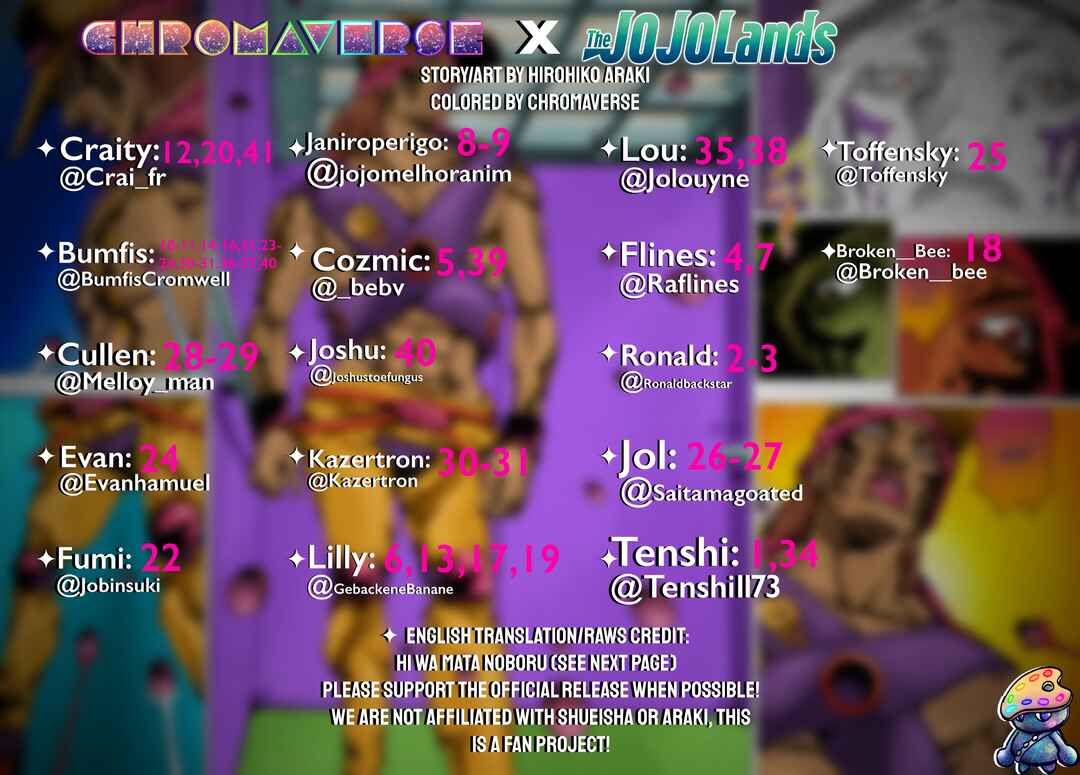 Page 36 Chapter 18 JoJos Bizarre Adventure Part 9 - The JOJOLands (Fan-Colored)