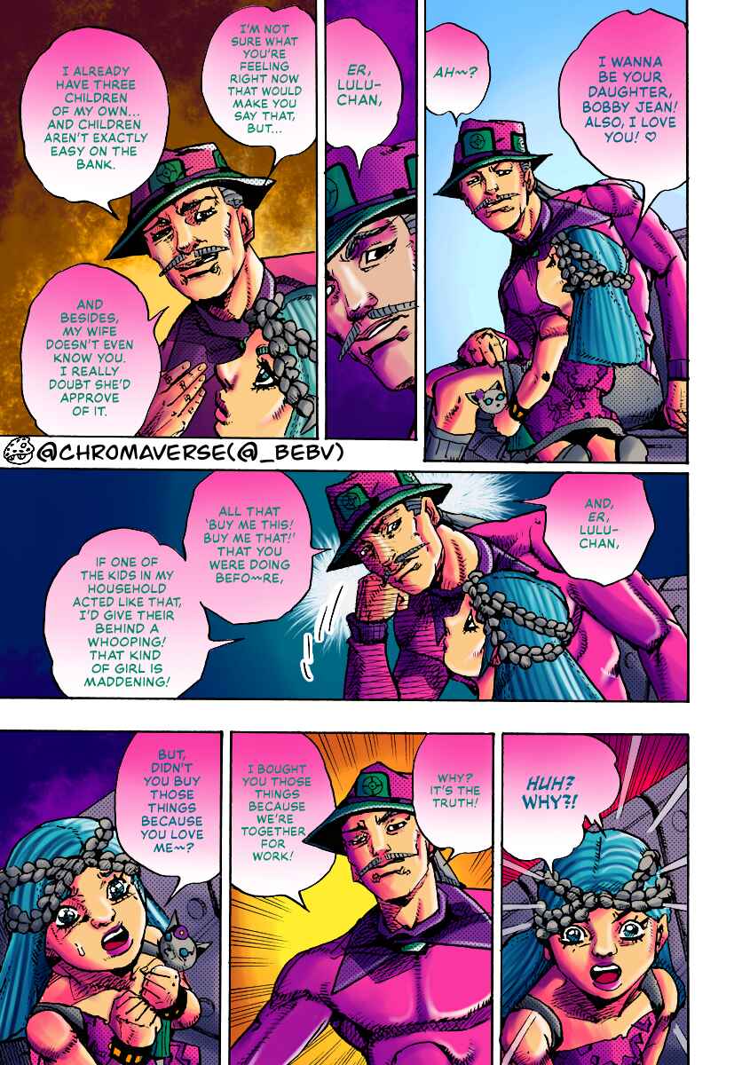 Page 5 Chapter 18 JoJos Bizarre Adventure Part 9 - The JOJOLands (Fan-Colored)