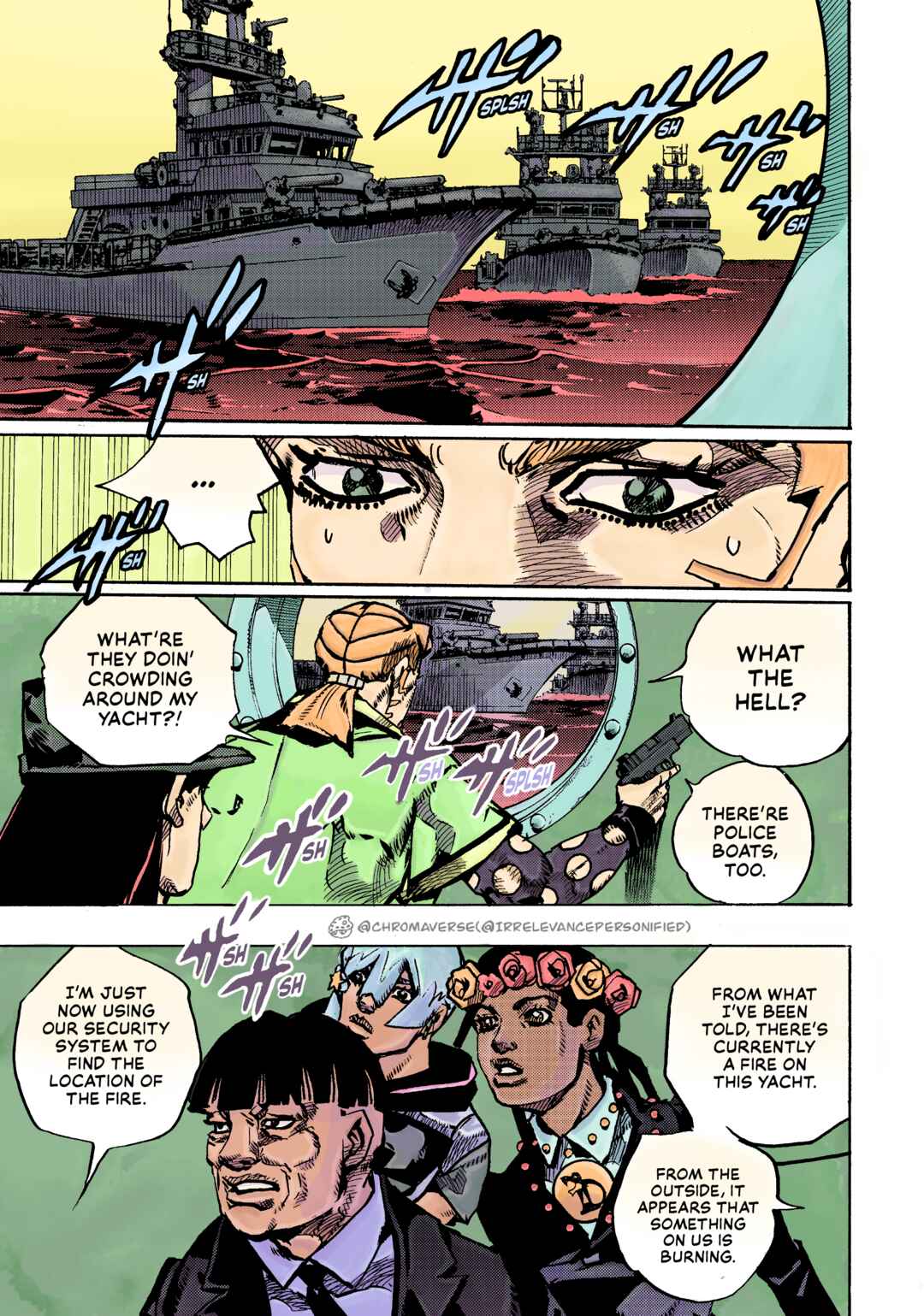 Page 20 Chapter 24 JoJos Bizarre Adventure Part 9 - The JOJOLands (Fan-Colored)
