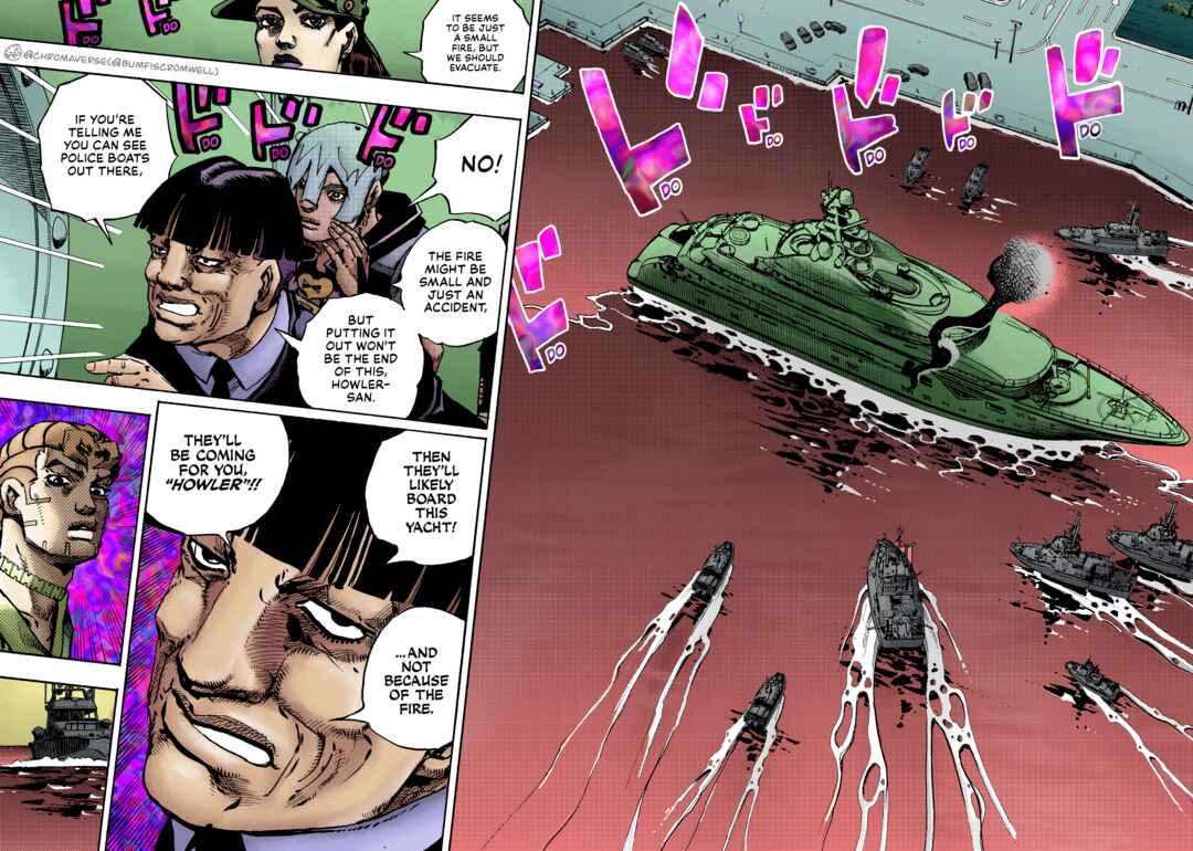 Page 23 Chapter 24 JoJos Bizarre Adventure Part 9 - The JOJOLands (Fan-Colored)