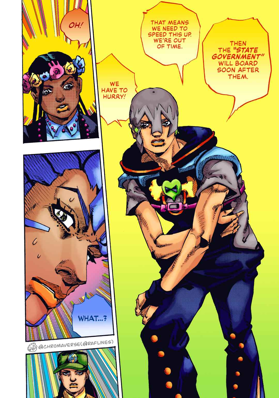 Page 24 Chapter 24 JoJos Bizarre Adventure Part 9 - The JOJOLands (Fan-Colored)