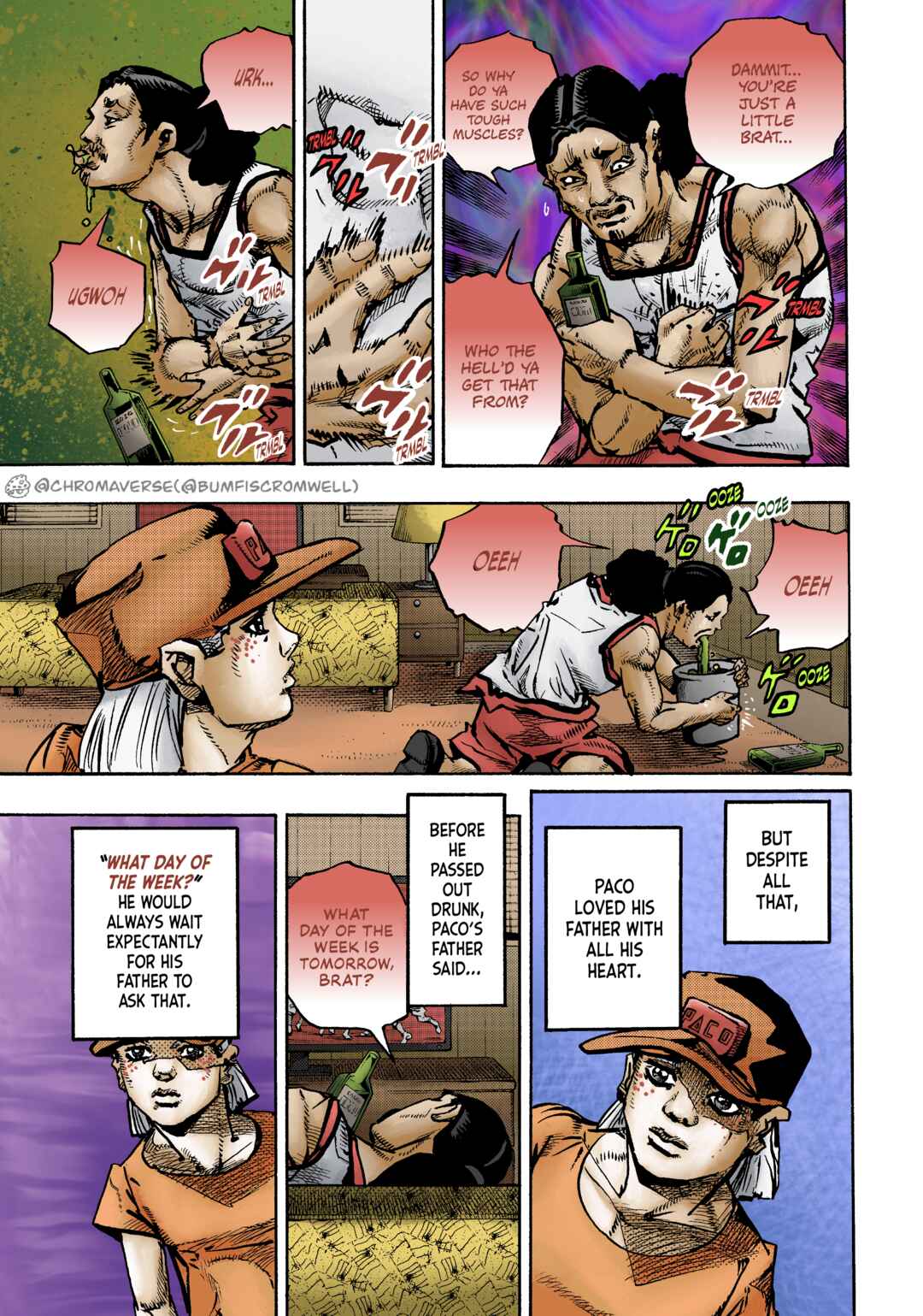Page 28 Chapter 24 JoJos Bizarre Adventure Part 9 - The JOJOLands (Fan-Colored)