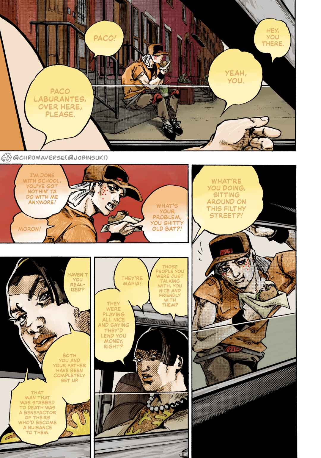 Page 34 Chapter 24 JoJos Bizarre Adventure Part 9 - The JOJOLands (Fan-Colored)